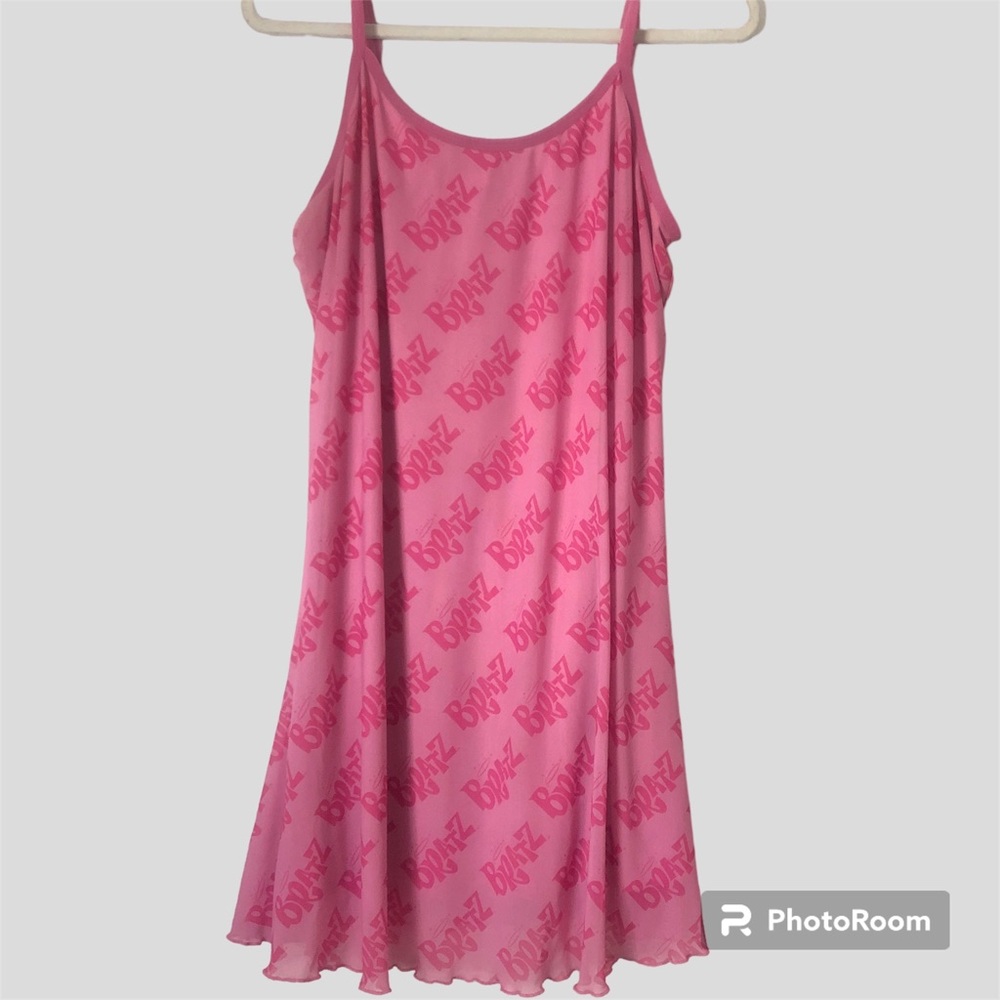 Bratz X Dolls Kill Pink Logo Dress Size 2X